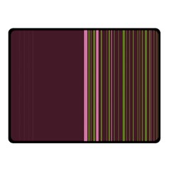 Lines Double Sided Fleece Blanket (small)  by ValentinaDesign