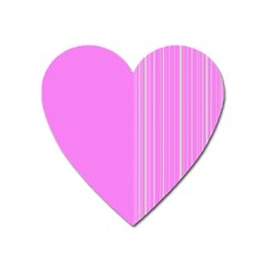 Lines Heart Magnet by ValentinaDesign