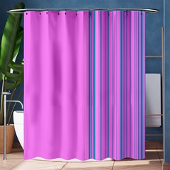 Lines Shower Curtain 60  X 72  (medium)  by ValentinaDesign