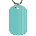 Lines Dog Tag (Two Sides) Front