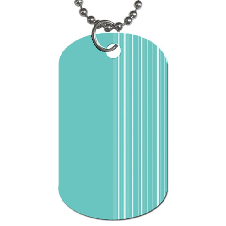 Lines Dog Tag (Two Sides)