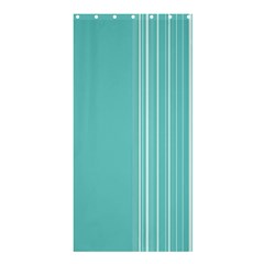 Lines Shower Curtain 36  X 72  (stall)  by ValentinaDesign