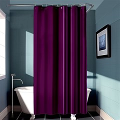 Lines Shower Curtain 36  X 72  (stall)  by ValentinaDesign