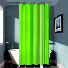 Lines Shower Curtain 36  X 72  (stall)  by ValentinaDesign