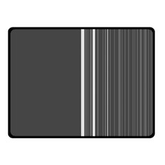 Lines Double Sided Fleece Blanket (small)  by ValentinaDesign