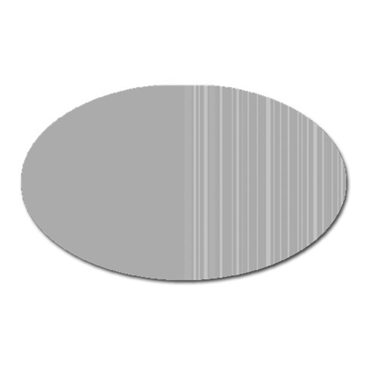 Lines Oval Magnet