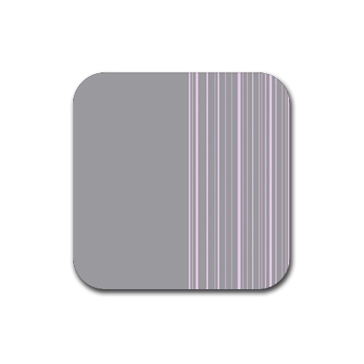 Lines Rubber Coaster (Square) 