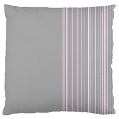 Lines Large Flano Cushion Case (two Sides) by ValentinaDesign