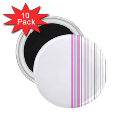 Lines 2 25  Magnets (10 Pack)  by ValentinaDesign