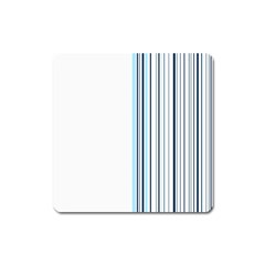 Lines Square Magnet by ValentinaDesign