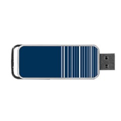 Lines Portable Usb Flash (one Side) by ValentinaDesign