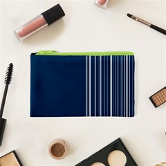 Lines Cosmetic Bag (xs) by ValentinaDesign