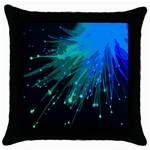 Big bang Throw Pillow Case (Black) Front