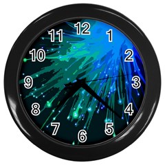 Big bang Wall Clocks (Black)