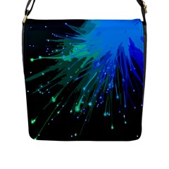 Big Bang Flap Messenger Bag (l)  by ValentinaDesign