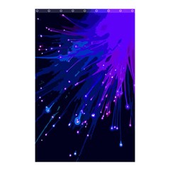 Big Bang Shower Curtain 48  X 72  (small)  by ValentinaDesign