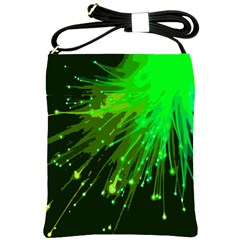 Big Bang Shoulder Sling Bags by ValentinaDesign