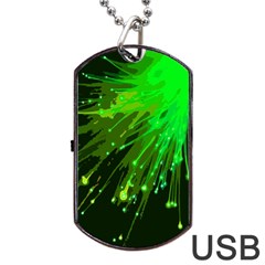 Big Bang Dog Tag Usb Flash (one Side) by ValentinaDesign