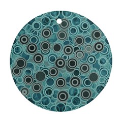 Abstract Aquatic Dream Ornament (round)