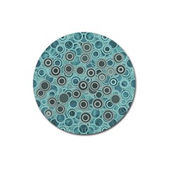 Abstract Aquatic Dream Magnet 3  (Round)