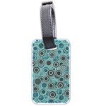 Abstract Aquatic Dream Luggage Tags (Two Sides) Back