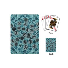 Abstract Aquatic Dream Playing Cards (mini)  by Ivana