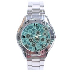 Abstract Aquatic Dream Stainless Steel Analogue Watch