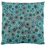 Abstract Aquatic Dream Standard Flano Cushion Case (One Side) Front