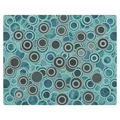 Abstract Aquatic Dream Double Sided Flano Blanket (medium) 