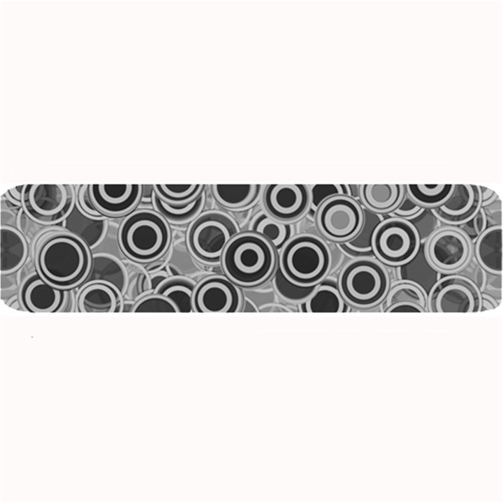 Abstract Grey End Of Day Large Bar Mats