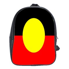 Flag Of Australian Aborigines School Bags (xl)  by Nexatart