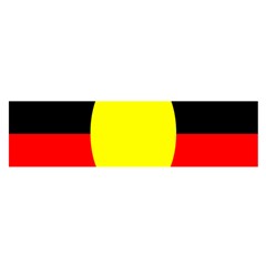 Flag Of Australian Aborigines Satin Scarf (oblong) by Nexatart