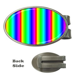 Rainbow Gradient Money Clips (oval)  by Nexatart