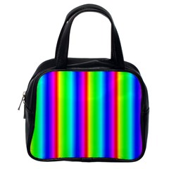 Rainbow Gradient Classic Handbags (one Side) by Nexatart