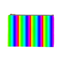 Rainbow Gradient Cosmetic Bag (large)  by Nexatart