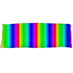 Rainbow Gradient Body Pillow Case (dakimakura) by Nexatart