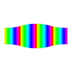 Rainbow Gradient Stretchable Headband by Nexatart