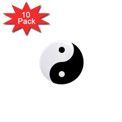 Rainbow Around Yinyang 1  Mini Magnet (10 pack) 