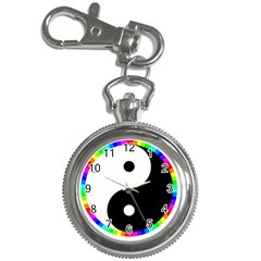 Rainbow Around Yinyang Key Chain Watches