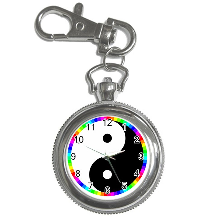 Rainbow Around Yinyang Key Chain Watches