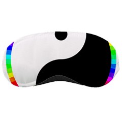 Rainbow Around Yinyang Sleeping Masks