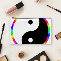 Rainbow Around Yinyang Cosmetic Bag (Medium) 