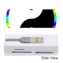 Rainbow Around Yinyang Memory Card Reader (stick)  by Nexatart