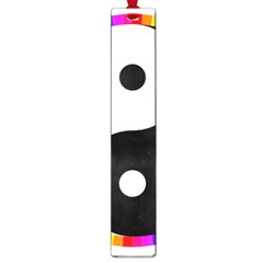 Rainbow Around Yinyang Large Book Marks