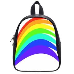 Rainbow School Bags (small)  by Nexatart