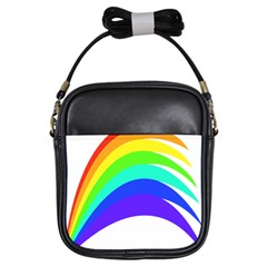 Rainbow Girls Sling Bags by Nexatart