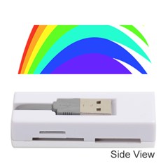 Rainbow Memory Card Reader (stick)  by Nexatart