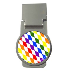 Rainbow Flag Bavaria Money Clips (round)  by Nexatart