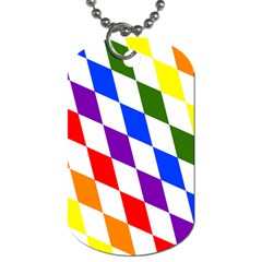 Rainbow Flag Bavaria Dog Tag (one Side) by Nexatart