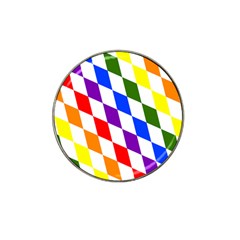 Rainbow Flag Bavaria Hat Clip Ball Marker (10 Pack) by Nexatart